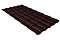 Профиль волновой кредо 0,45 PE NL805 серо-коричневый гефест